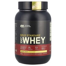 Протеїн Ізолят Gold Standard 100% Whey Banana Cream 907 г Протеїн Ізолят Gold Standard 100% Whey Banana Cream 907 г