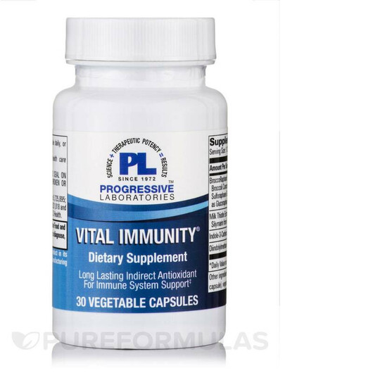Основне фото товару Vital Immunity Основне фото товару Progressive Labs, Vital Immunity, Підтримка імунітету, 30 капсул
