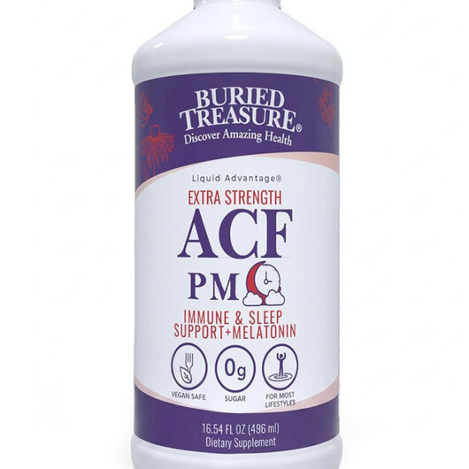 Основное фото товара ACF PM Extra Strength Immune & Sleep Support+ Melatonin Основное фото товара ACF PM Extra Strength Immune & Sleep Support+ Melatonin, Мела