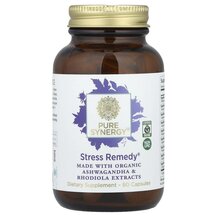 Stress Remedy Поддержка стресса Pure Synergy 60 капсул