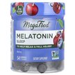 Фото товару MegaFood, Melatonin Gummies, Мелатонін, 54 цукерки
