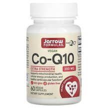 Co-Q10 200 mg Co-Q10 200 мг Jarrow Formulas 60 капсул Co-Q10 200 mg Co-Q10 200 мг Jarrow Formulas 60 капсул