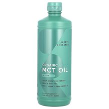 MCT Олія Organic MCT Oil Unflavored Sports Research 946 мл