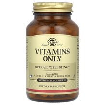 Vitamins Only Мультивитамины Solgar 90 капсул Vitamins Only Мультивитамины Solgar 90 капсул