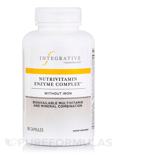 Основне фото товару Nutrivitamin Enzyme Complex Iron-Free Основне фото товару Nutrivitamin Enzyme Complex Iron-Free, Вітамін E Токофероли, 180