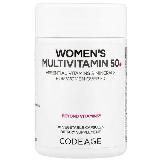 Основное фото товара CodeAge, Витамины для женщин, Women's Multivitamin 50, 30 ка