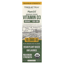 Вітамін D3 Plant-D3 Whole Food Vitamin D3 Unflavored 30 мл Вітамін D3 Plant-D3 Whole Food Vitamin D3 Unflavored 30 мл