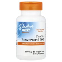 Trans-Resveratrol 600 mg Транс-Ресвератрол 600 мг Doctor's Trans-Resveratrol 600 mg Транс-Ресвератрол 600 мг Doctor's