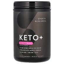 Контроль ваги Keto Plus Fruit Punch Sports Research 315 г Контроль ваги Keto Plus Fruit Punch Sports Research 315 г