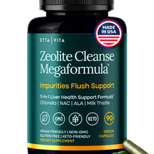 Цеоліт Zeolite Cleanse Megaformula Etta Vita 90 капсул