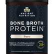 Фото товару Ancient Nutrition, Bone Broth Protein Pure, Протеїн, 15.7 oz