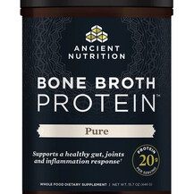 Протеїн Bone Broth Protein Pure Ancient Nutrition 15.7 oz