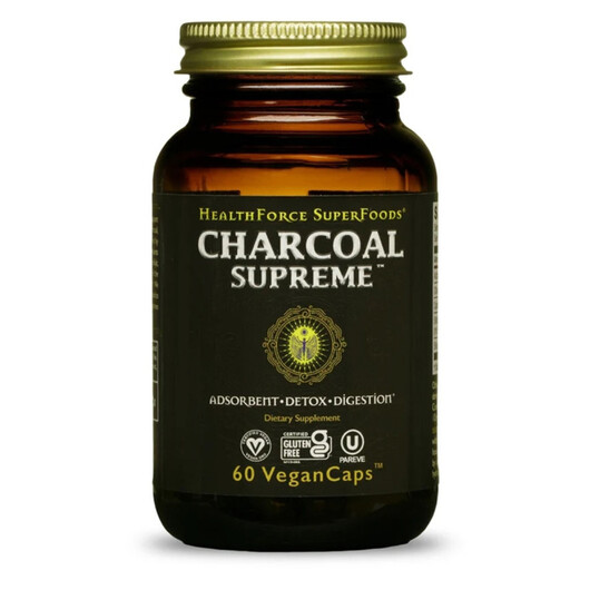 Основное фото товара Charcoal Supreme Основное фото товара Активированный уголь, Charcoal Supreme, 60 капсул