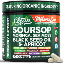 Soursop Moringa Sea Moss Black Seed Oil Berberine Turmeric