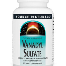 Vanadyl Sulfate Ванадил сульфат Source Naturals