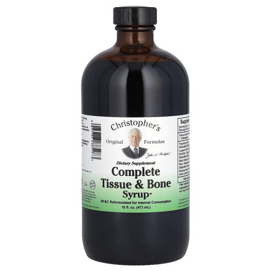 Основне фото товару Complete Tissue & Bone Syrup Основне фото товару Complete Tissue & Bone Syrup, Зміцнення кісток, 423 мл