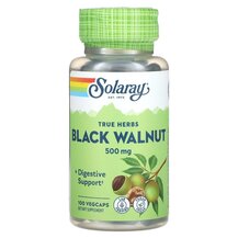 True Herbs Black Walnut 500 mg Черный Орех Solaray True Herbs Black Walnut 500 mg Черный Орех Solaray