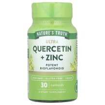 Ultra Quercetin + Zinc Кверцетин Nature's Truth 30 капсул