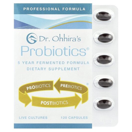 Основное фото товара Professional Formula Probiotics Основное фото товара Dr. Ohhira's, Пробиотики, Professional Formula Probiotics, 1
