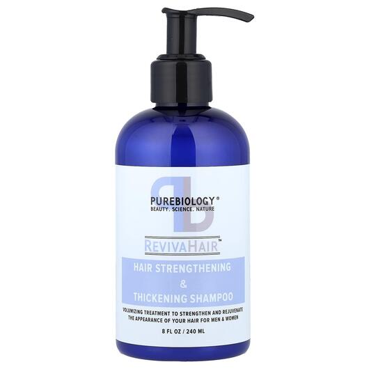 Основное фото товара Шампунь, RevivaHair Hair Strengthening & Thickening Shampoo, 