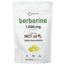 Берберин Berberine Micro Ingredients 240 капсул