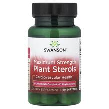 Plant Sterols Maximum Strength Бета-Ситостерол Swanson Plant Sterols Maximum Strength Бета-Ситостерол Swanson