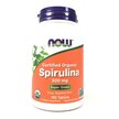 Фото товару Certified Organic Spirulina 500 mg Фото товару Spirulina 500 mg, Спирулина 500 мг Сертифікована, 180 таблеток