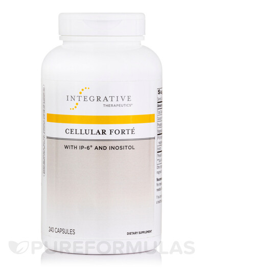 Основне фото товару Cellular Forte with IP-6 and Inositol Основне фото товару Cellular Forte with IP-6 and Inositol, Вітамін B8 Інозитол, 240 к