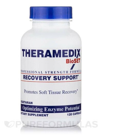 Основное фото товара Theramedix, Ферменты, Recovery Support, 120 капсул