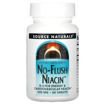 No-Flush Niacin 500 mg Витамин B3 Ніацин Source Naturals No-Flush Niacin 500 mg Витамин B3 Ніацин Source Naturals