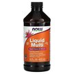 Фото товару NOW Foods, Liquid Multi Wild Berry, Рідкі Вітаміни, 473 мл