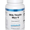 Фото товара Milk Thistle Max-V Фото товара Douglas Laboratories, Расторопша, Milk Thistle Max-V, 60 капсул