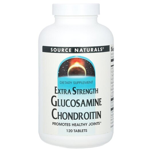 Основное фото товара Glucosamine Chondroitin Extra Strength, Глюкозамин Хондроитин, 12