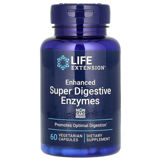 Основное фото товара Life Extension, Ферменты, Enhanced Super Digestive Enzymes, 60 ка