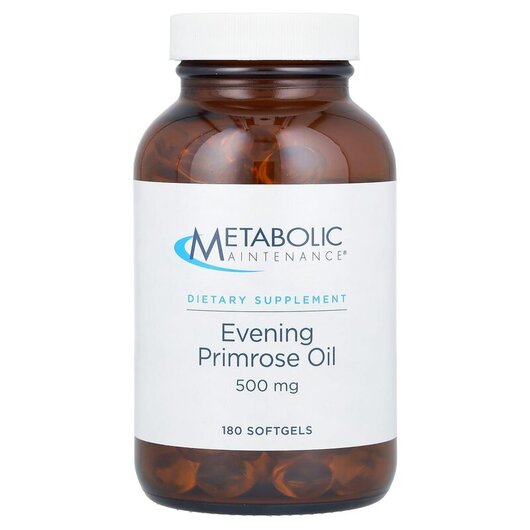 Основное фото товара Масло примулы вечерней, Evening Primrose Oil 500 mg, 180 капсул