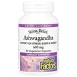 Фото товару Stress-Relax Ashwagandha 600 mg Фото товару Natural Factors, Stress-Relax Ashwagandha 600 mg, Ашваганда, 60 к