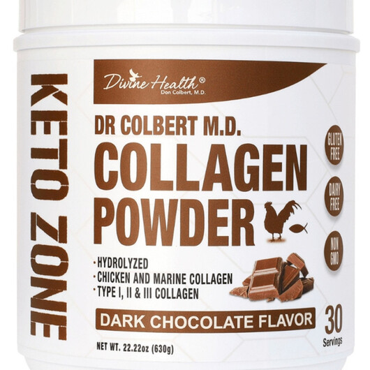 Основное фото товара Dr. Colbert M.D. Collagen Powder Chocolate Flavor Основное фото товара Dr. Colbert M.D. Collagen Powder Chocolate, Гидролизованный колла