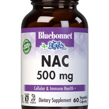 N-ацетилцистеїн NAC Bluebonnet Nutrition 60 капсул