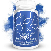 Убіхінол CoQH-CF Softgels | Ubiquinol Supplement 30 капсул