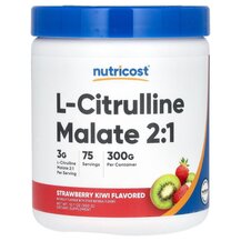 L-Citrulline Malate 2:1 Strawberry Kiwi L-Цитруллин 300 г L-Citrulline Malate 2:1 Strawberry Kiwi L-Цитруллин 300 г