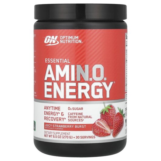 Основное фото товара Essential Amin.O. Energy Juicy Strawberry Burst Основное фото товара Аминокислоты, Essential Amin.O. Energy Juicy Strawberry Burst, 27