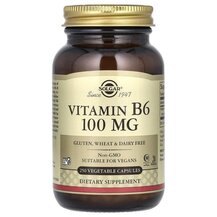 Vitamin B6 100 mg Витамин B6 100 мг Solgar 250 капсул