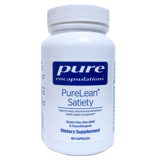 Основне фото товару PureLean Satiety Основне фото товару Pure Encapsulations, PureLean Satiety, Жироспалювачі, 60 капсул