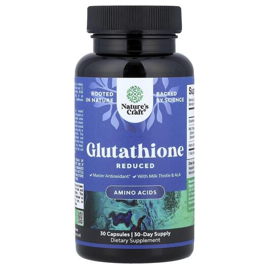 Основное фото товара Nature's Craft, L-Глутатион, Glutathione, 30 капсул