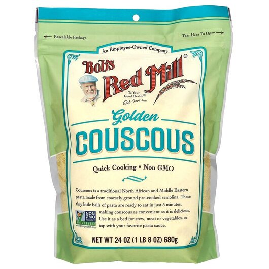Основное фото товара Bob's Red Mill, Зерновые культуры, Golden Couscous, 680 г
