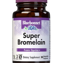 Super Bromelain Бромелайн Bluebonnet Nutrition 30 капсул