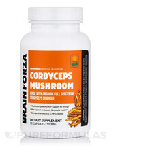 Гриби Кордицепс Organic Cordyceps Mushroom Brain Forza Гриби Кордицепс Organic Cordyceps Mushroom Brain Forza