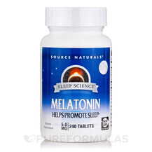 Sleep Science Melatonin Мелатонин Source Naturals