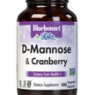 Фото товару D-Mannose & Cranberry Фото товару Bluebonnet Nutrition, D-Mannose & Cranberry, Д-манноза, 100 к