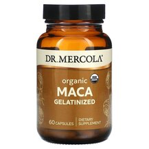 Organic Maca Gelatinized Мака Dr. Mercola 60 капсул